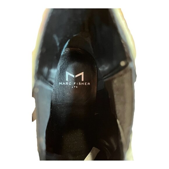 𝅺new WITHOUT BOX  WOMEN'S MARC FISHER Vivica Snake Print Ankle Boot Size 6.5 - Picture 6 of 9